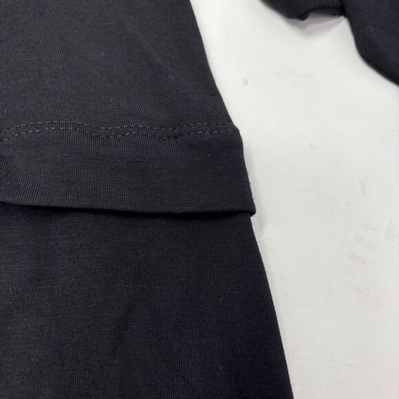 Dolan Dress Women's Small Anthropologie Black Jersey‎ Faux Layered Long Sleeve - Picture 5 of 8